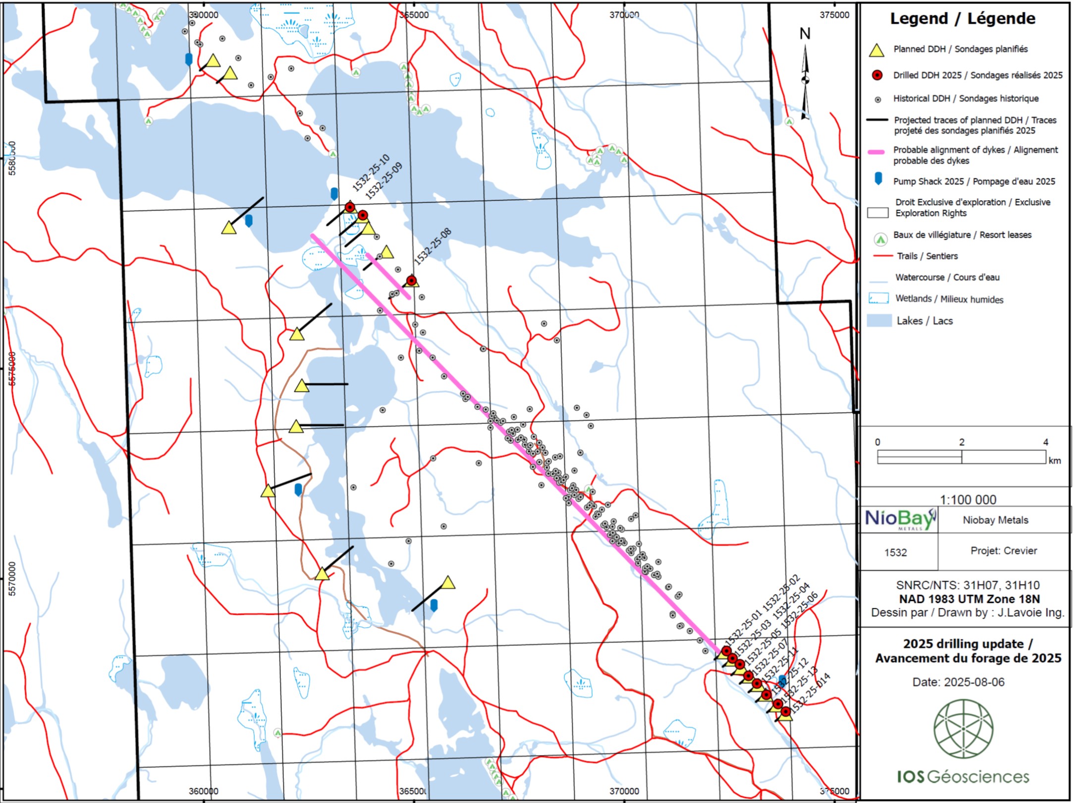 les-metaux-niobay-annonce-d’autres-intersections-mineralisees